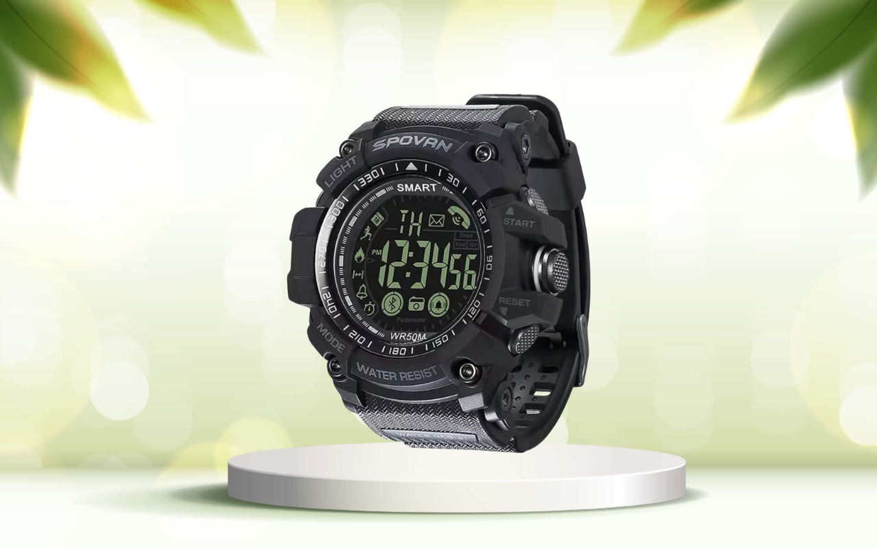 Scopri lo smartwatch rugged BRV: resistente, smart e con autonomia eccezionale